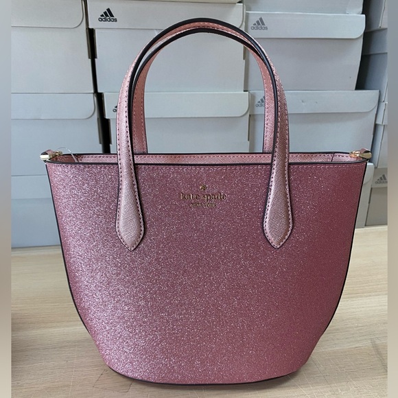 Kate Spade Rose Gold Glitter Purse